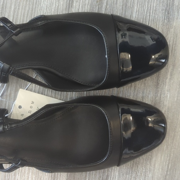 A New Day Maxine Black Dress Flats New - Picture 3 of 4